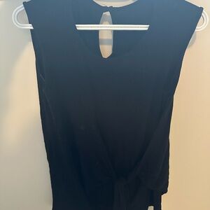 Elegant Black Sleeveless Top